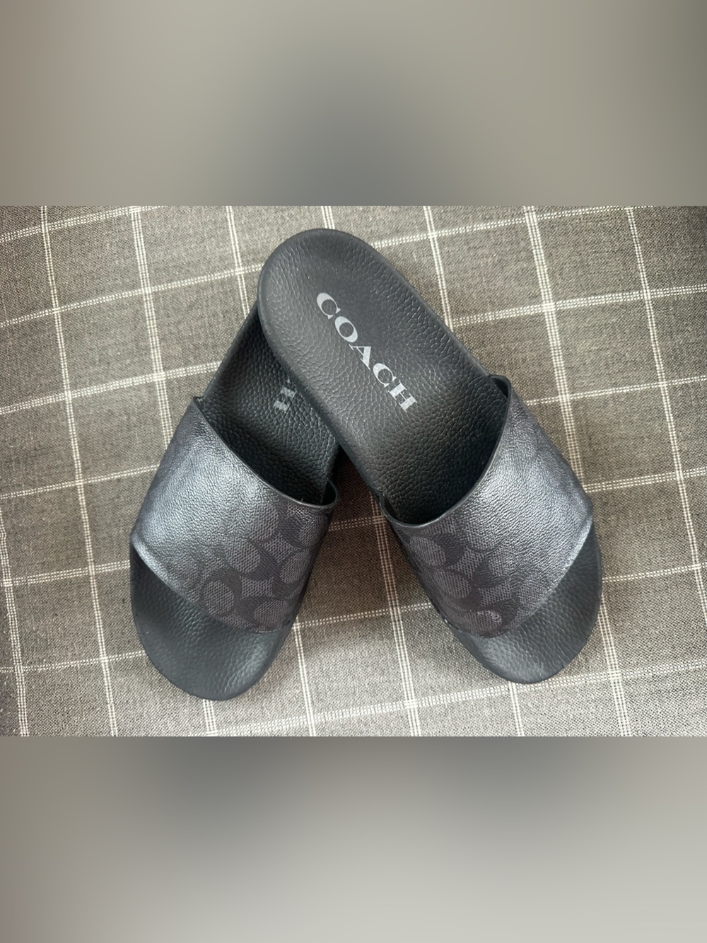 Coach Udele Sport Slides Women’s size 11 Black Shoes - Picture 13 of 16